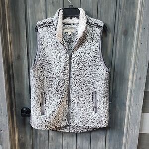 Thread & Supply Gray Sherpa Vest